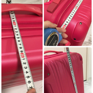 【商談成立】♡ホットピンク♡機内持ち込みサイズのスーツケース