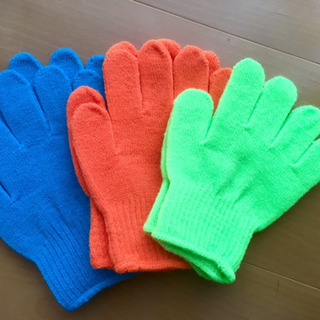 カラー手袋 3色セット