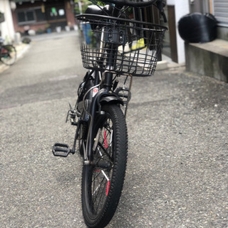 超お得！配送無料！ビーチクルーザー20インチブラック！美中古品！