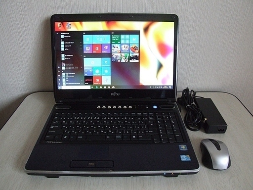 高速SSD240GB搭載　Fujitsu FMV-BIBLO NF/G70 ノートパソコン　6