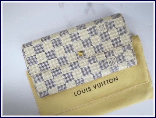 世界の ダミエアズール ルイヴィトン VUITTON LOUIS 【本物保証