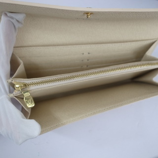 【本物保証】 LOUIS VUITTON ルイヴィトン ダミエアズール ポルトフォイユ・サラ N61735 二つ折り長財布
