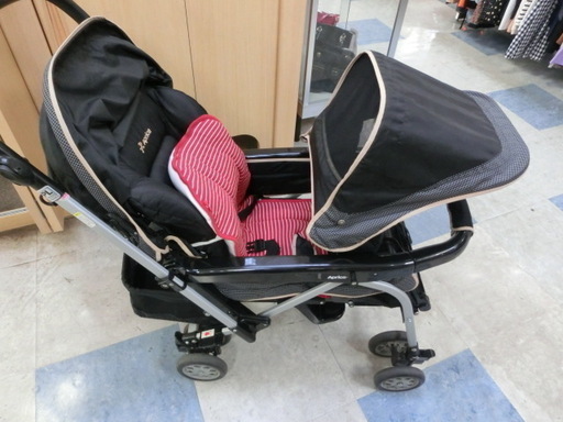 エコプラス小倉南店】AIR BAGGY 双子用ベビーカー 中古品
