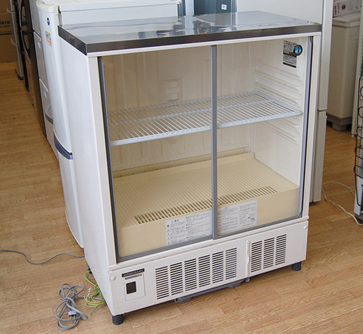 HOSHIZAKI/ホシザキ 小型冷蔵ショーケース SSB-85CTL1形 スライド式