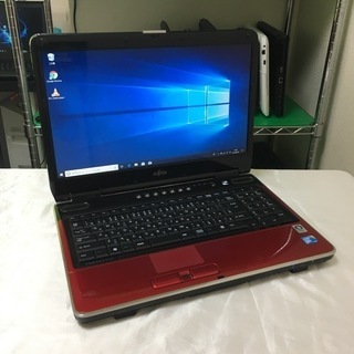 富士通 メモリ4GB HDD320GB Windows10 ノー...