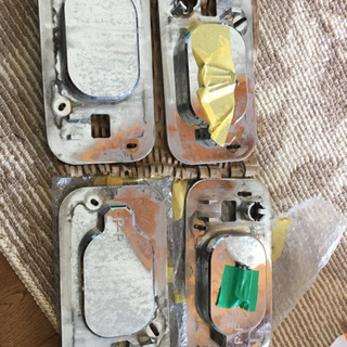 ハマーH2 ビレット ドアハンドル バケット  クローム