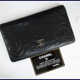 【本物保証】 CHANEL シャネル カメリア ココマーク 二つ...