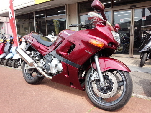 NO.2703　ＺＺＲ４００　Ｎ型　ＥＴＣ付き　ＵＳＢ電源＆ケータイホルダー付き　ワインレッド　☆彡
