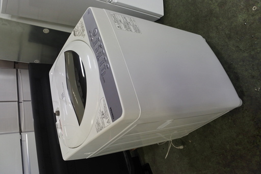 東芝 18年式 AW-5G6 5kg 洗い 簡易乾燥機能付 洗濯機 単身サイズ エリア格安配達