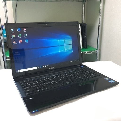 富士通 メモリ4GB HDD1TB office2019 Corei3 Windows10 ノートパソコン