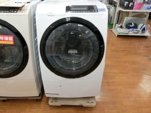 【安心1年保証】HITACHI ドラム式洗濯乾燥機 BD-S8700L 10.0kg 2015年製【トレファク上尾店】