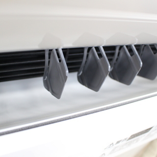 R014)【清掃済み・美品】三菱 MITSUBISHI ルームエアコン 霧ヶ峰 MSZ-GV2217-W 2017年製 主に6畳用 2.2kw 単相100V