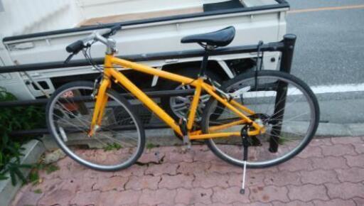 自転車  黄色