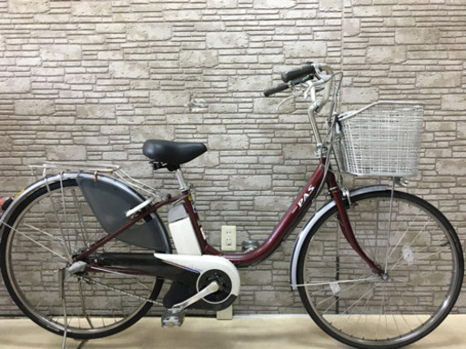 東京23区配達無料  ヤマハ パス  4Ah リチウム 電動自転車 中古 ◆26インチ