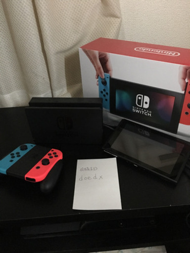 Switch売ります 本日引き取りのみ