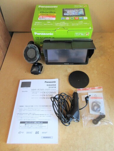Panasonicポータブルナビ ゴリラ CN-G1200VD 新 デザイン