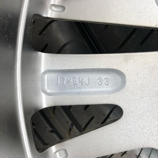 ヴェルファイアHV ZR 純正アルミホイール タイヤ付き