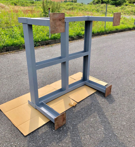 作業台 高耐久 荷台 スチール台 塗装済 73kg