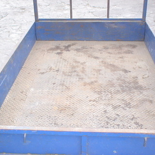 値下げ 引取限定 サンワ トレーラー 改 ダブルタイヤ 荷台内137x202