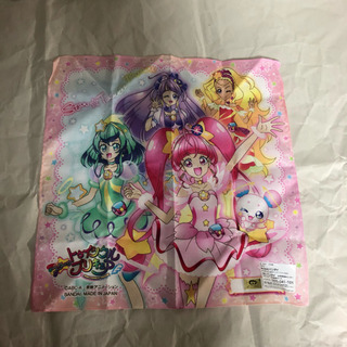 プリキュアのハンカチと人形セット