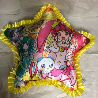 プリキュアのクッション（黄色）