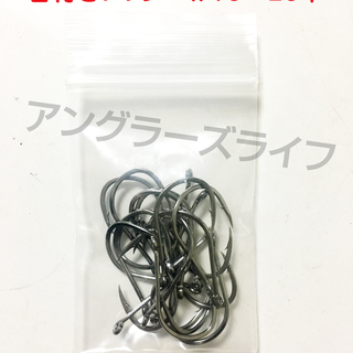 管付きフック　16号　20本　アシストフック等　大物用