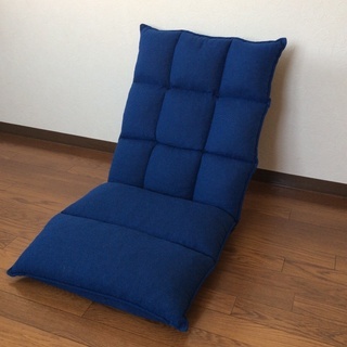 ニトリ リクライニング座椅子 （紺色）