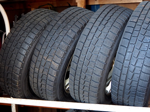 アルミ付き タイヤ 4本セット ウィンターマックス ダンロップ 195/65R15