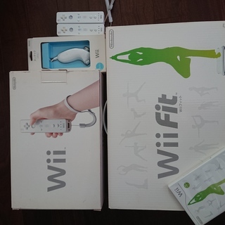 Wii本体、Wii Fit譲ります