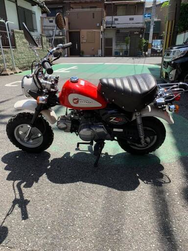 投稿終了するまで御取引可能！30ｋ台！実走行！ワンオーナー！平成13年4月登録/ホンダ/ＡＢ27型モンキー50