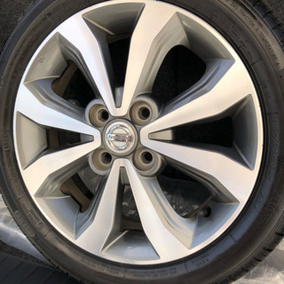 日産DAYS純正15インチホイールとタイヤセット