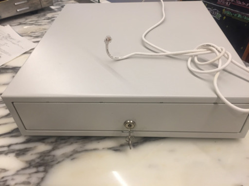 レシートプリンター + キャッシュドロアー(レジロール付!)