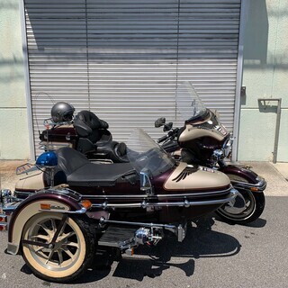ハーレーダビッドソン ＦＬＨＴＣＵ サイドカー 正規側車