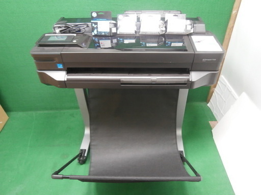 ☆中古品 美品 HP コンパクト大判プリンター T520 Designjet 24インチ ほとんど使用してません！！合計印刷ページ数110！！☆