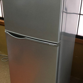 シャープ冷蔵庫120リットル2014年製、配達付き
