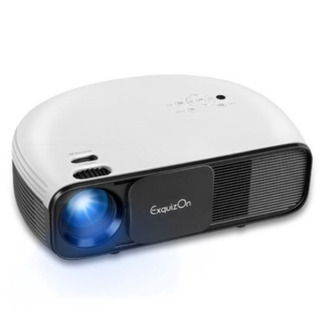 【値下げしました。】ExquizOn CL760プロジェクター LED 3200lm 1080PフルHD対応 ホームシアター ／未開封