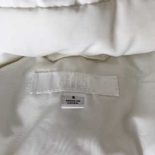 UNIQLO ウルトラフォーム　ダウンコート　EC ホワイト　Sサイズ