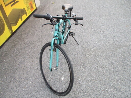 【エコプラス小倉南店】SPENCER クロスバイク COD アクアグリーン色 6段変速 ☆スタッフ永島オススメ☆ 中古車 自転車 チャリ スポーツ車 エコプラス小倉南店】SPENCER クロスバイク COD アクアグリーン色 6段