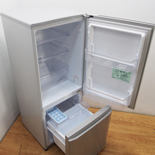 配達設置無料！三菱 おしゃれ冷蔵庫 2015年製 146L 少し大きめサイズ DL44