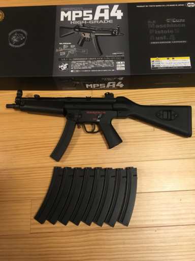 東京マルイ MP5（電動）90連マガジン×8本、リポバッテリー付き