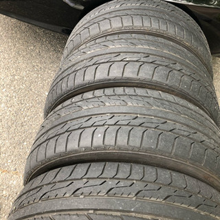 タイヤ ホイール4本 225/40-18 プリウス PCD100