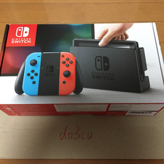 NINTENDO switch 新品の画像