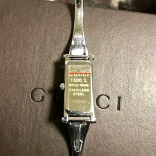 GUCCI グッチ 正規品 腕時計 1500 ブルー 箱付き