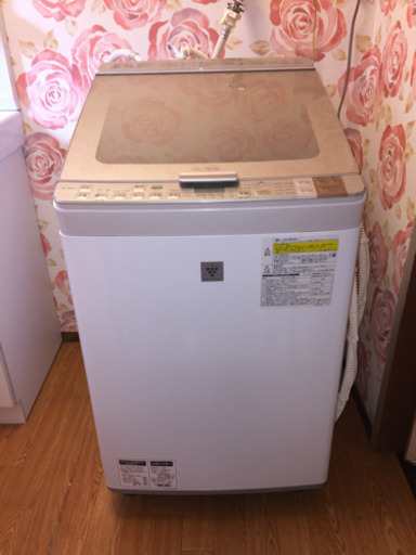 （決まりました！）2015年製SHARPの洗濯機（乾燥機能付）