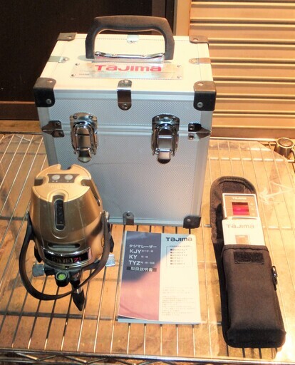 ☆タジマ Tajima GT3Zi 高輝度レーザー墨出し器 光学測定器◆マルチレーザーレシーバー(受光器)ML-RCV2 付き