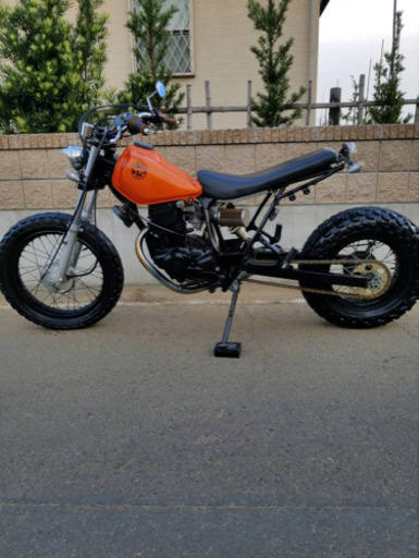 YAMAHA tw200 2jl  実働  書類あり