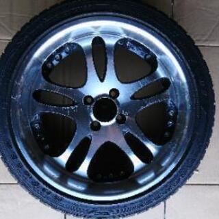 メーカ不明 ホイール・タイヤ 4本セット 215/40R17 7J +28