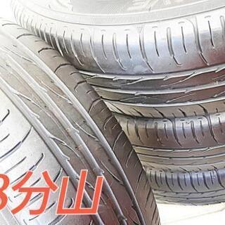 ◆SOLD OUT！◆工賃込み☆バリ山！175/65R15ダンロップエナセーブEC203溝8分山☆交換組み換えコミコミセット価格！