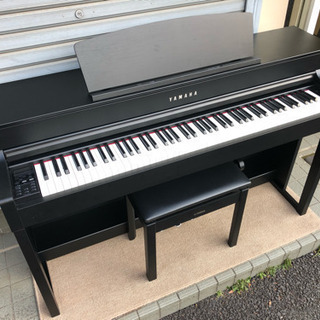 送料込みYAMAHA 電子ピアノ CLP-545 15年製 ほぼ新品激美品 ♫ 中古電子ピアノ ヤマハ クラビノーバ CLP-545B 2015年製 ♫
