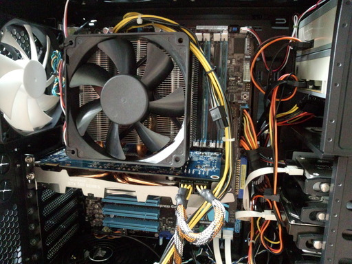 自作デスクトップパソコン Windows10 64Bit i7-860 メモリ8GB SSD80GB